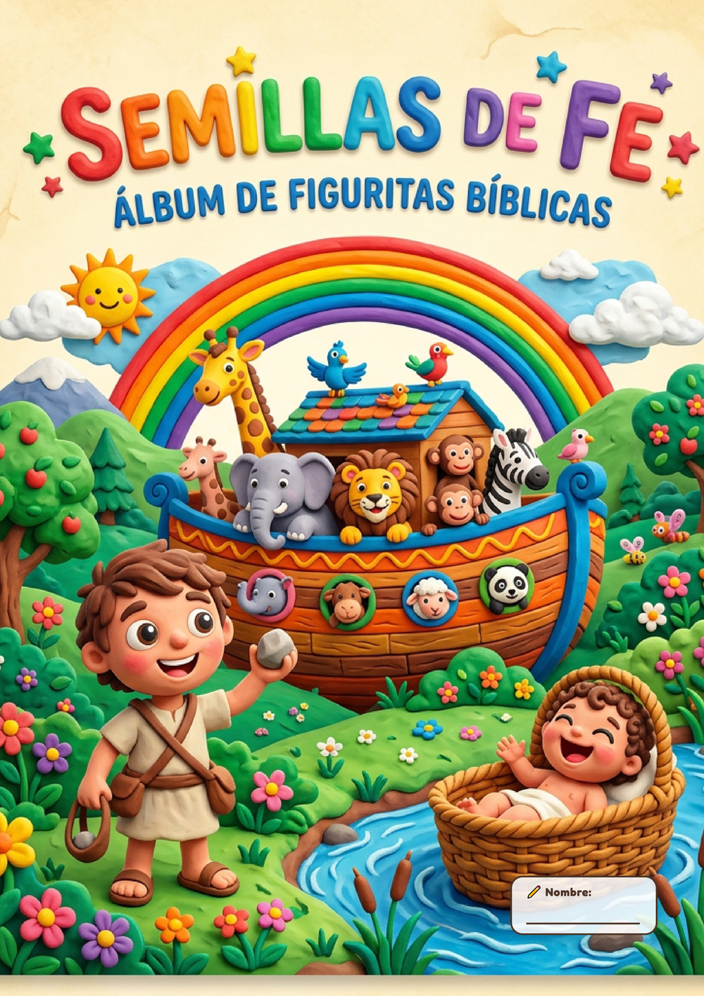Album de figuritas bíblicas